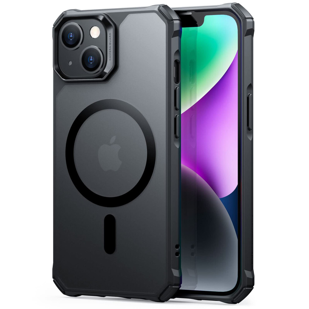 Esr For Iphone 14 Case/Iphone 13 Case Compatible With Magsafe Shockproof Military-Grade Protection Air-Guard Corners Magnetic Phone Case For Iphon 4894240160053