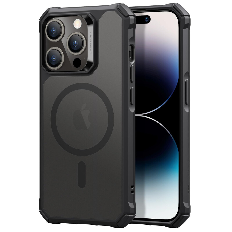 Esr For Iphone 14 Pro Case Compatible With Magsafe Shockproof Military-Grade Protection Air-Guard Corners Magnetic Phone Case For Iphone 14 Pro A 4894240177884