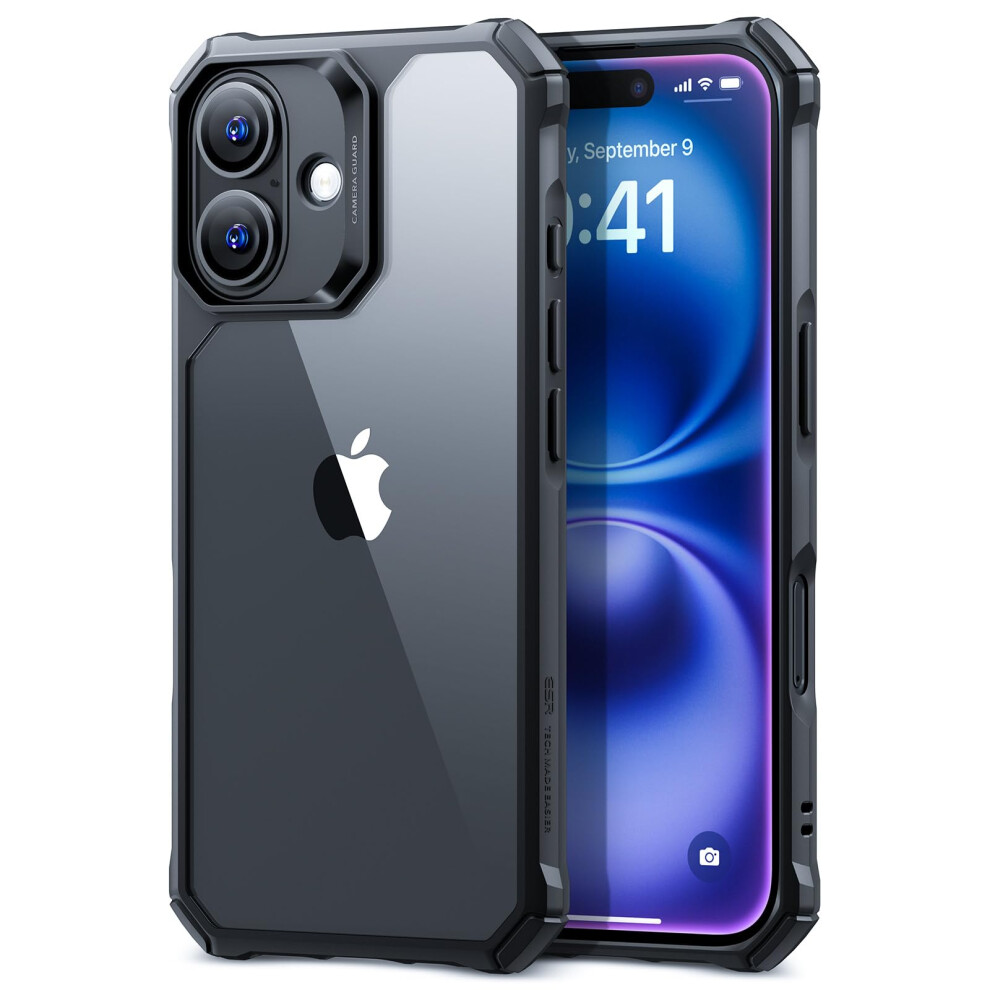 Esr For Iphone 16 Case Military-Grade Protection Shockproof Air Guard Corners Yellowing-Resistant Acrylic Back Phone Case For Iphone 16 Air Armor 4894240222430