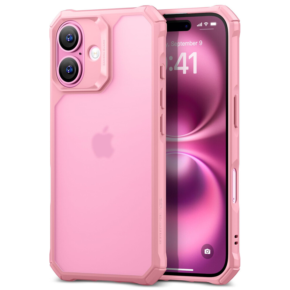 Esr For Iphone 16 Case Military-Grade Protection Shockproof Air Guard Corners Yellowing-Resistant Acrylic Back Phone Case For Iphone 16 Air Armor 4894240230718