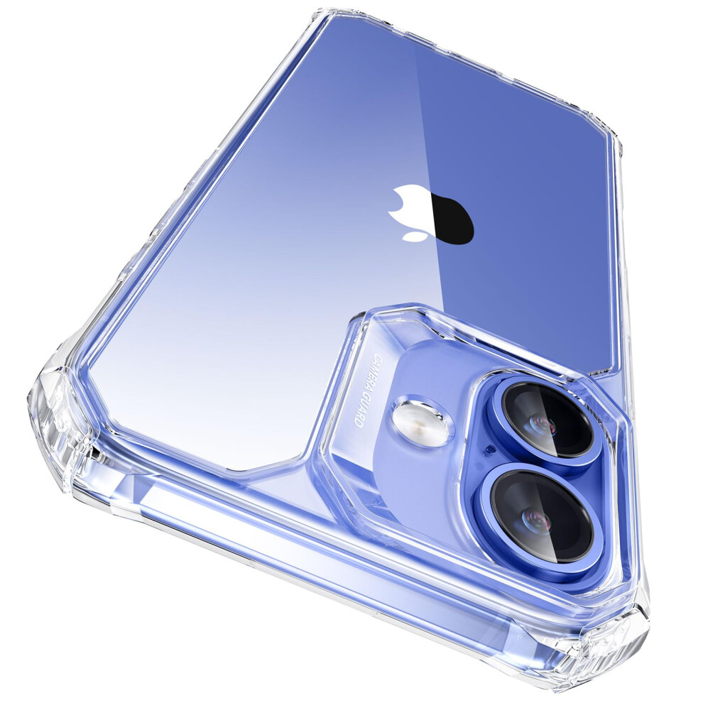 Esr For Iphone 16 Case Military-Grade Protection Shockproof Air Guard Corners Yellowing-Resistant Acrylic Back Phone Case For Iphone 16 Air Armor 4894240222393
