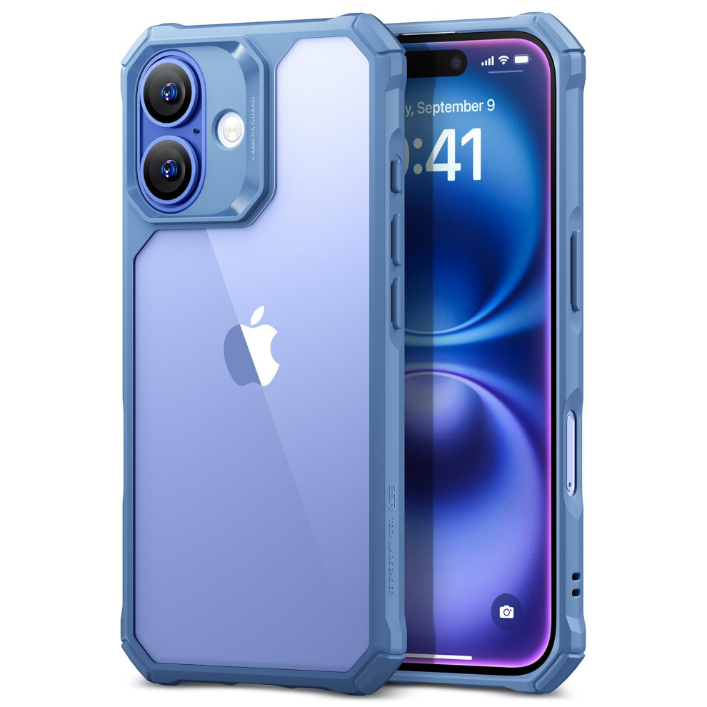 Esr For Iphone 16 Case Military-Grade Protection Shockproof Air Guard Corners Yellowing-Resistant Acrylic Back Phone Case For Iphone 16 Air Armor 4894240230671