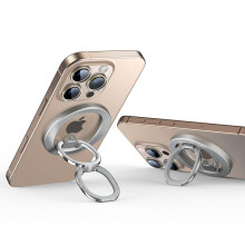 Supporto ad anello magnetico per telefono ESR compatibile con MagSafe Ring Holder, impugnatura magnetica per telefono con supporto regolabile com