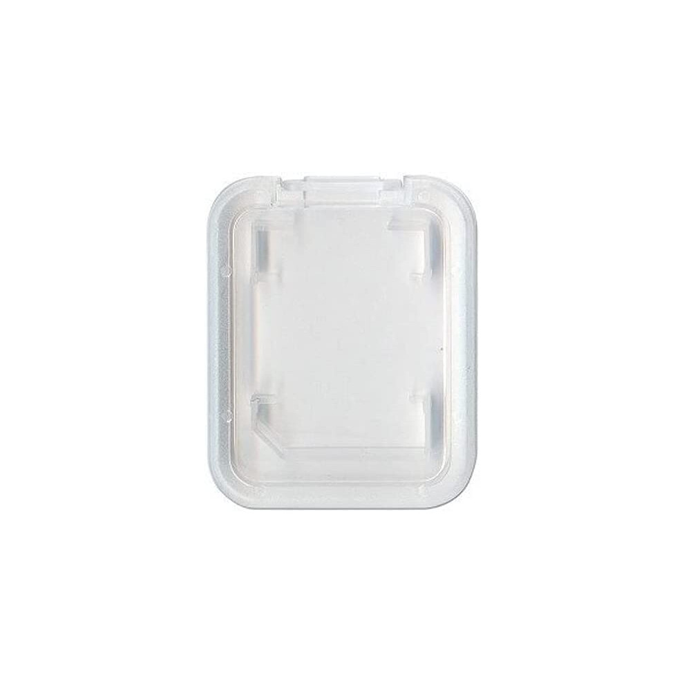 E-tech Collection Clear Plastic SDSDHCSDXCSecure Digital Memory Card Case Holder Compatible for SanDiskKingstonTranscendSamsung Memory Card 1 Pack-image-OPC-PFNJV7K-NEW