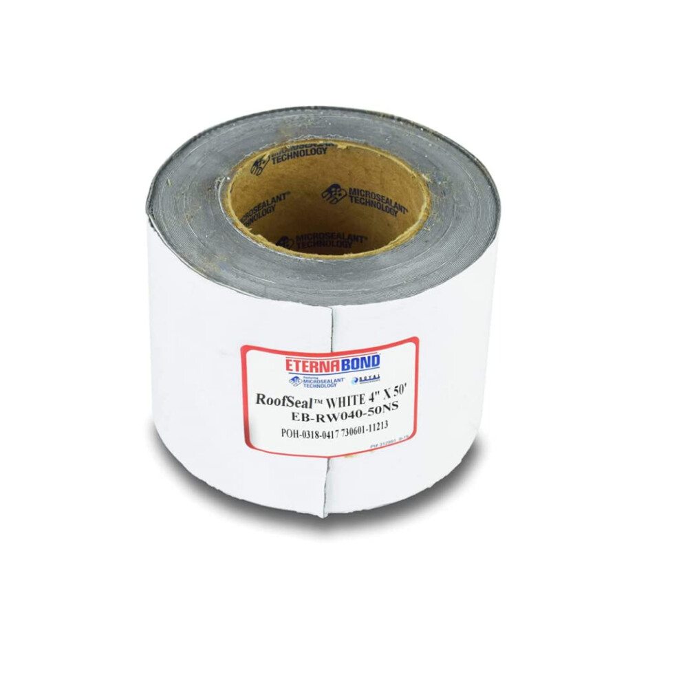 Eternabond Rv Mobile Home Roof Seal Sealant Tape & Leak Repair Tape 4 X 50' Roll White Authentic 4''-50Ft 630991282484