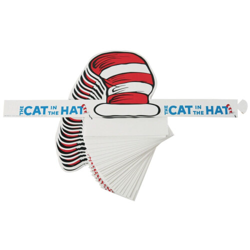 Paper Magic Cappelli indossabili per gatti Dr. Seuss Eureka, confezione da 32 1