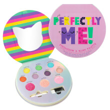 Expressions Perfectly Me Glisten & Glitter Makeup Palett 10 Färger Ögonskugga & Blush Set