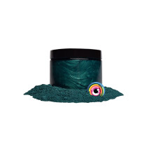 Pigmento in polvere di mica Eye Candy Premium ""Verde oceano scuro"" (50 g), multiuso, per fai da te, per arti e mestieri, lavorazione del legno, b