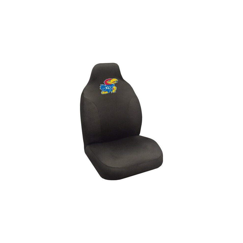 Fanmats - 15092 Ncaa University Of Kansas Jayhawks Polyester Seat Cover 20""""X48"""" 842989050924