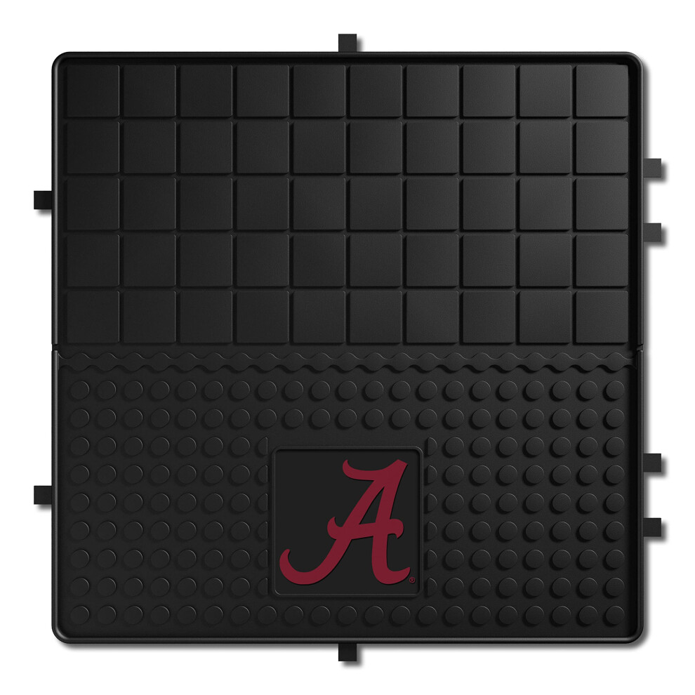 Fanmats 10821 Alabama Crimson Tide Heavy Duty Vinyl Cargo Mat 31""""X31"""" All Weather Trunk Mat Trunk Protection 842989008215