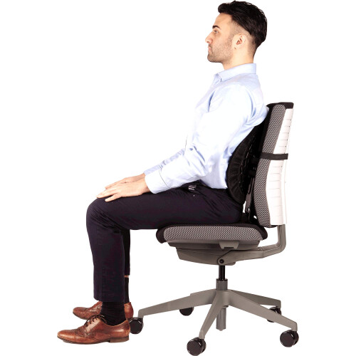 Fellowes Fellowes Back Angel Back Support de 14 cm  23 cm de hauteur noire 2