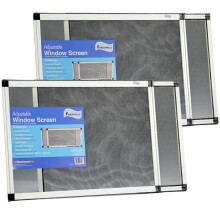 Erweiterbarer Fensterschutz von Fenestrelle  horizontal (38,1 cm H x 53,3 cm  101,6 cm B), 2 Stck mittelgroe, verstellbare Fensterschutzgitter, p