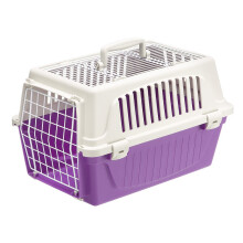 Ferplast Atlas Haustiertransportbox | Kleine Transportbox fr Hunde und Katzen mit Zugang von oben und ber die Vordertr