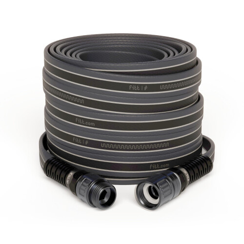 Mangueira FITT Force Pro, leve e flexível, resistente, sem torções, 25 pés x 5/8 polegadas