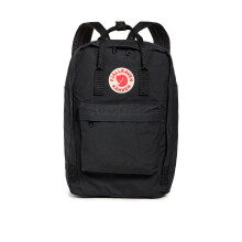 Zaino per laptop Fjallraven Kanken da donna, 17"""", nero, taglia unica