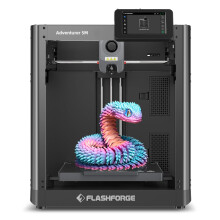 FLASHFORGE Adventurer 5M 3D Printer with Fully Auto Leveling  Max 600mm/s High Speed Printing  280C Direct Extruder with 3S Detachable Nozzle  Core XY