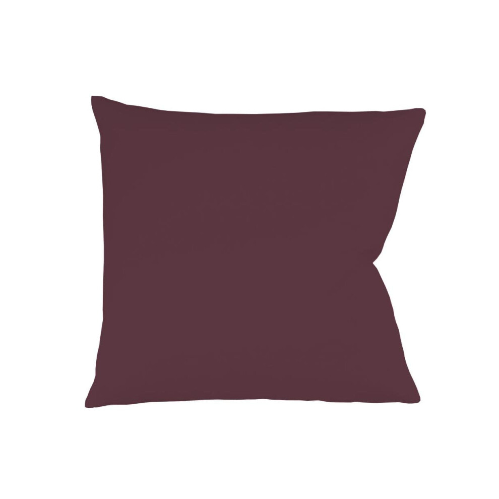 Draps de lit Fleuresse 9100-4074 Couleurs Maco (extra peign  ) Satin 40 x 40 cm 100 % coton Prune