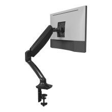 FlexiSpot enkelt sk?rmstativ til skrivebord Justerbar fjeder Vesa sk?rmmontering med C-klemme til 17 til 30 tommer computersk?rme Heavy Duty sk?r
