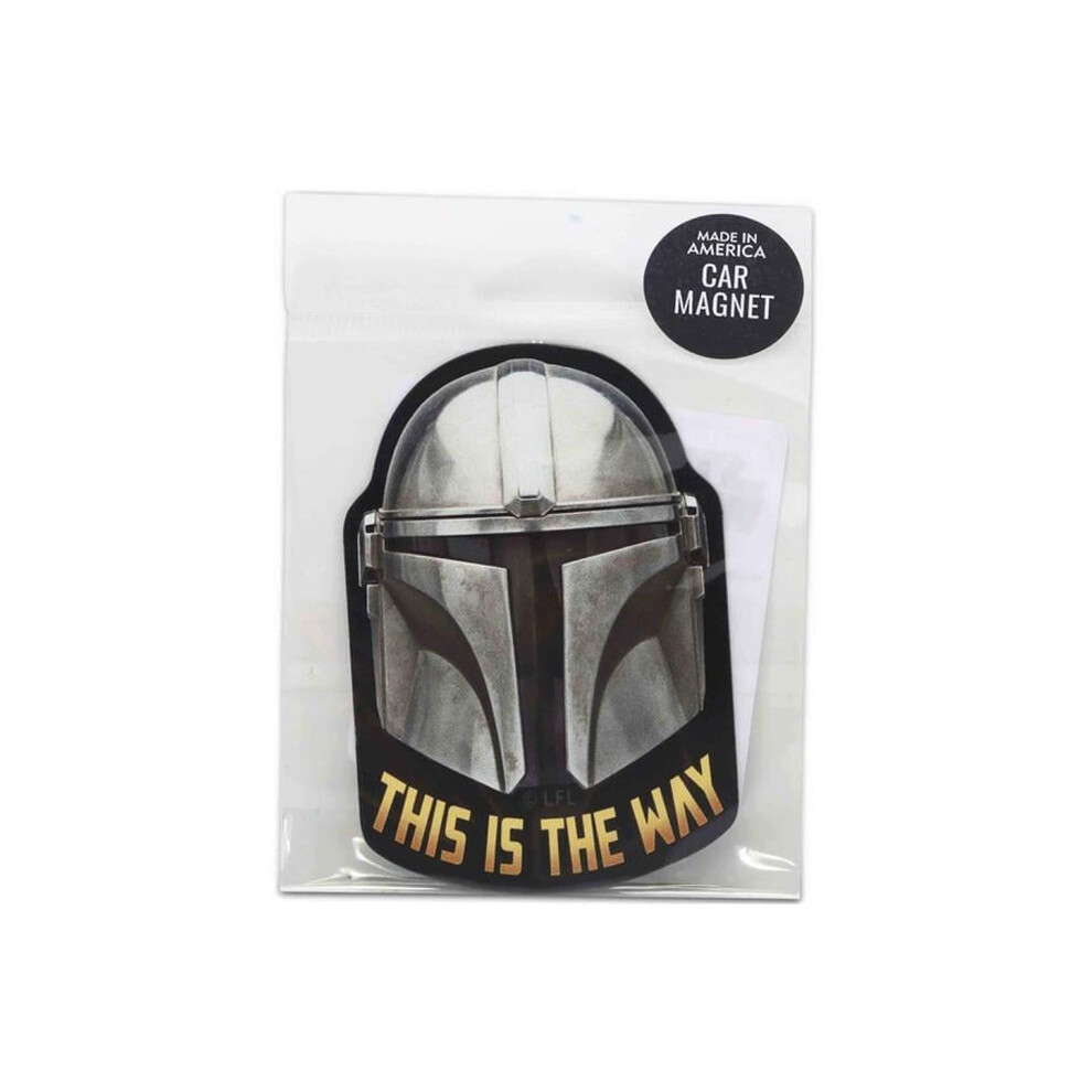 Star Wars 879956 The Mandalorian This Is The Way Vinyl Magnet