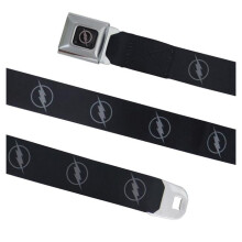 Flash beltreflshzoomsymblk Flash Zoom Symbol Black Seatbelt Belt