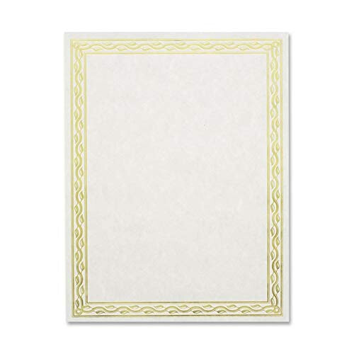 Gouden Folie Certificaat [Set van 2] 1