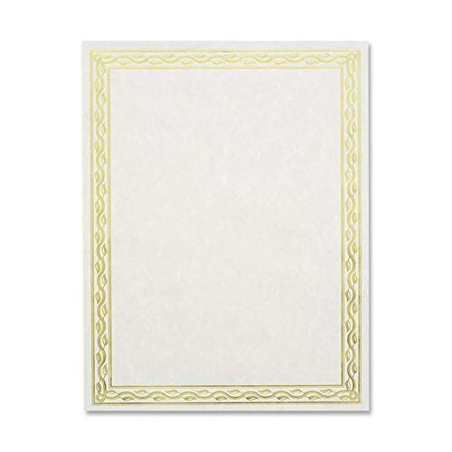 Gouden Folie Certificaat [Set van 2] 2