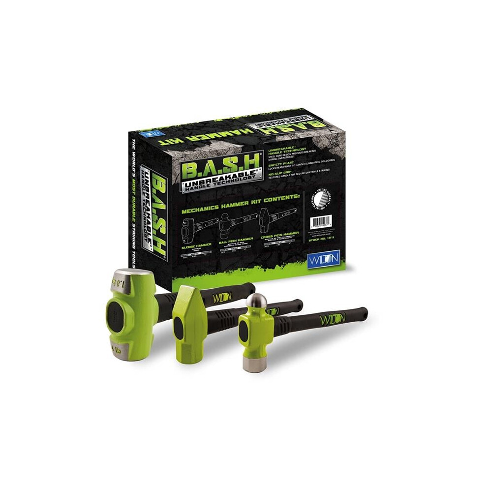 Wilton 825-11112 Bash Shop Mechanics Hammer Kit-image-OPC-PGBWW7Z-NEW