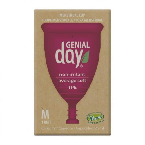 Genial Day 664724 25 mm Menstrual Cup - Medium