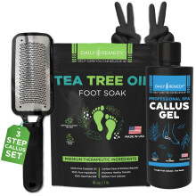 Foot Callus Remover Gel Set - Ammattimainen kovettumien poistoaine jalkageelille - Calloused Feet Remover Gel - Pedikyyrisarja & Foot Spa -työkalut -
