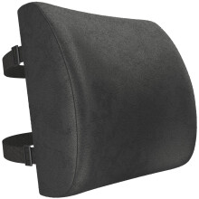 Poutien lombaire Fortem Support de dos pour la chaise de bureau et le sige d'auto Reste pour la chaise de jeu Mmoire de mousse de bureau