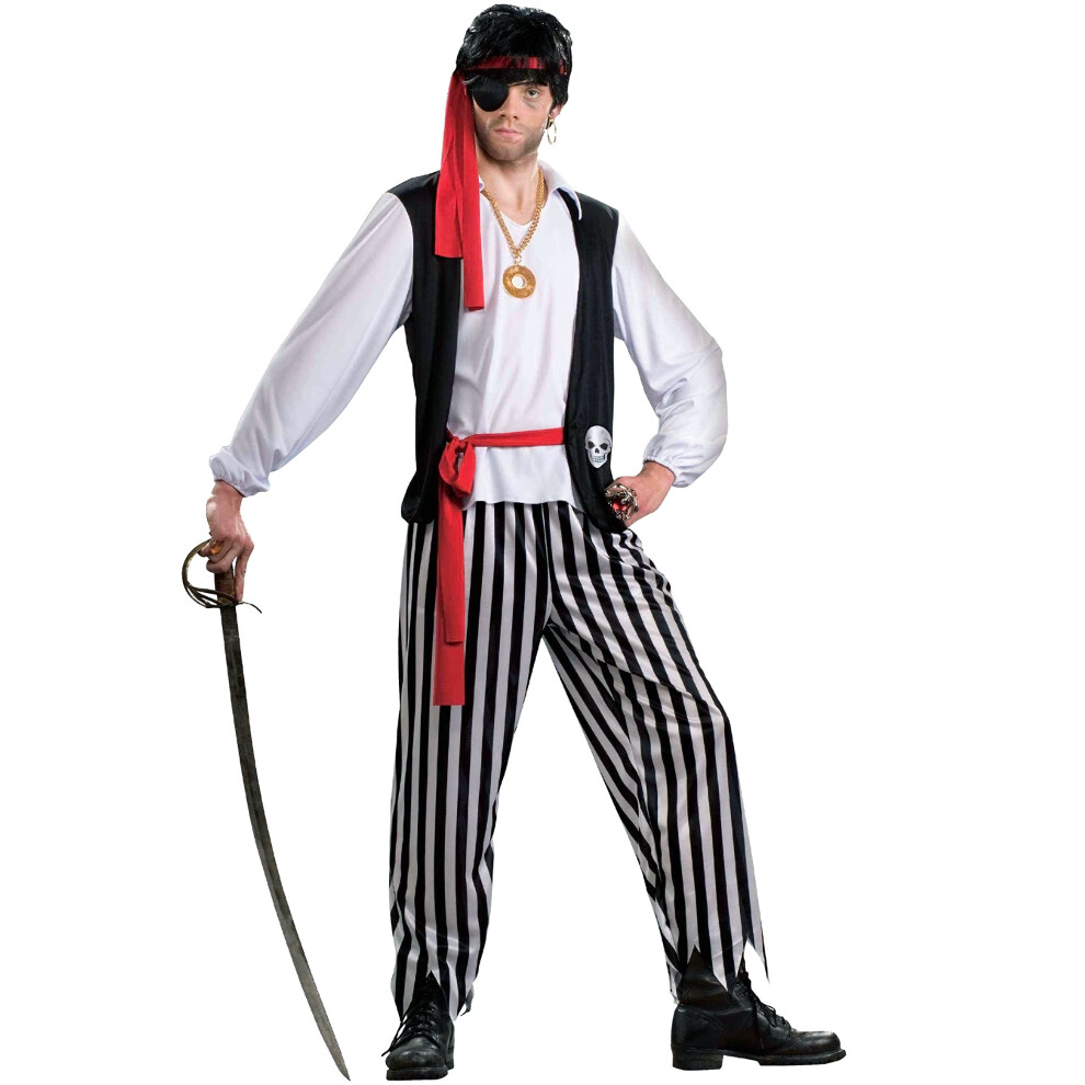 Costume de pirate pour homme Forum Novelties, multi-standard