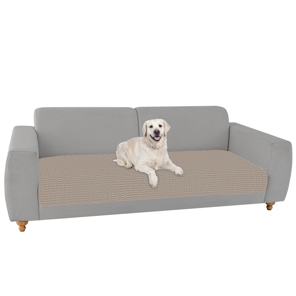 Housse de coussin pour chien Foxdecor, tapis antid   rapant pour canap   , fauteuil inclinable, protection de meubles, marron, 81 x 238 cm