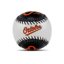 Franklin Sports Baltimore Orioles MLB Team Baseball - MLB Team Logo Pehmet pespallot - Toy Baseball lapsille - Upea koriste pytn ja toimistoon