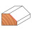 Freud 40-118: 2-1/2"""" (Dia.) Chamfer Bit 2