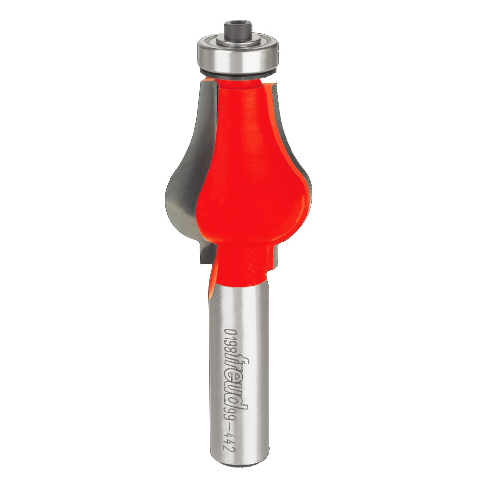 Freud 99-442: 1-3/16"""" (Dia.) Handrail Bit With 1/2"""" Shank 1"""" Large Radius 008925386148