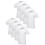 Fruit Of The Loom Frugt af v?ven M?nds tagfri bomuld Undertr?jer Regular-Crew-8 Pack White Medium 1