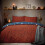 furn. Witchy Vibes Super King Duvet Set Rust Orange 4