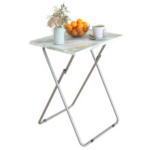 Have 4 din b?rbare foldet tv bakke middag snack bakker bord b?rbart sammenfoldelig bord lille sovesofa borde med let v?gt 15 x 18,9 x 26 in (r?ge