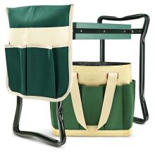 garden Kneeler and Seat Heavy Duty Upgraded Widened and Thickened gardening Stools for Seniors Foldable gardening Bench Ergonomic Design Effective