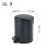 GEDY Potty Bin 3 Litros Doll Black 2