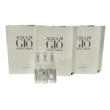 GIORGIO ARMANI Men Acqua Di GIO PARFUM Sample Spray Perfume 1.2ml /.04 oz - 3 PCS set