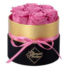 GLAMOUR BOUTIQUE Eternal Preserved Roses in a Box - Flowers Forever Valentines Day Roses Forever for Women Roses Forever in a Box for Delivery