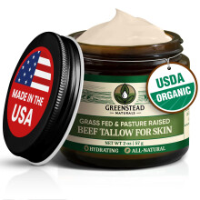 Greenstead Naturals fuvel tpllt marhafaggy borre USDA-tanstvnnyal rendelkezo organikus felvert faggy balzsam arcra s testre jojobaolajjal