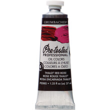 Grumbacher Pre-Tested Artists Olieverf thalo rood Roos P208 1,25 oz.