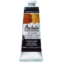 Grumbacher vooraf geteste olieverf 37 ml/1,25 ounce gele oker (P244G)