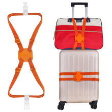 GUANJUNX Cinghie per bagagli Borsa Bungees per aggiungere una borsa Facile da viaggiare Borsa con cinghia elastica Cintura lunga Arancione L Aran