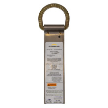 Guardian Fall Protection 00500 RIDG-1 Einzel-D-Ring-Dachanker mit N geln, 11 Zoll lang und 1 D-Ring, 9 Zoll