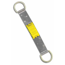Guardian Fall Protection 00510 Double Ridge It-Anker ? langlebiger D-Ring-Anker aus Edelstahl f r Holzd cher, 45,7 cm