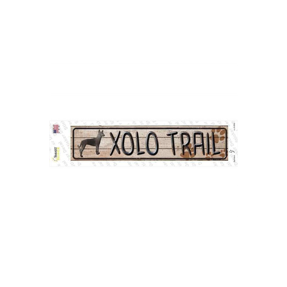 Smart Blonde K-094S-M Xolo Trail Novelty Narrow Sticker Decal - Medium 792636356773
