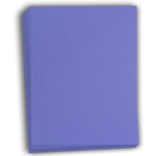 Hamilco farbiges Karton-Scrapbook-Papier, 21,6 x 27,9 cm, kornblumenblaues Farbkartonpapier, 50 Stck